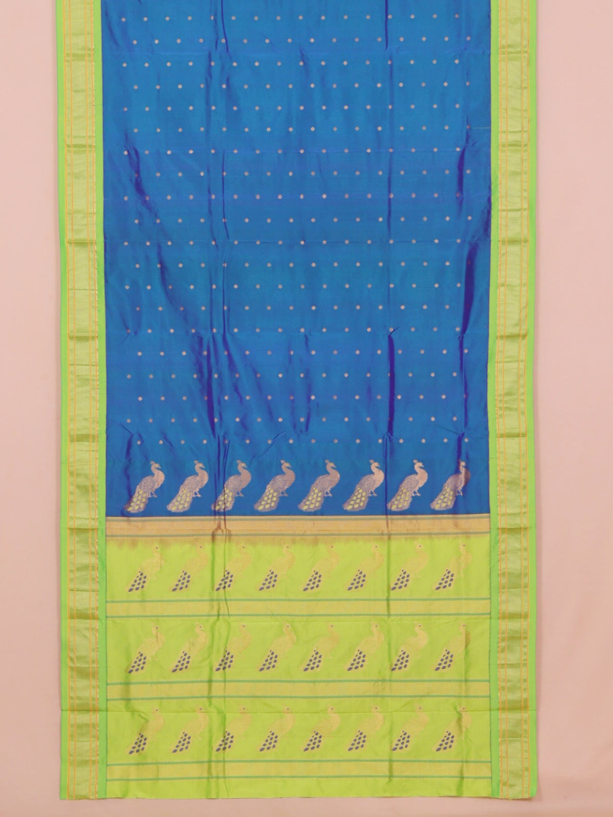 Sapphire by parrot paithani saree