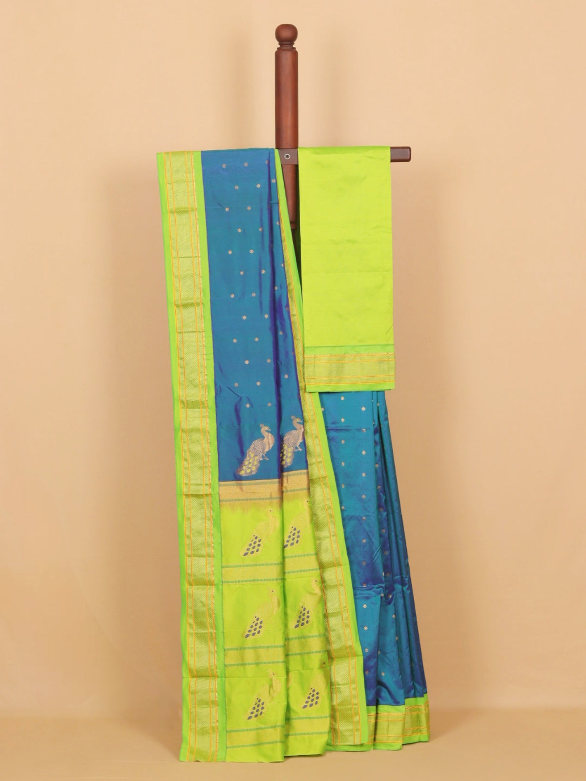 Sapphire by parrot paithani saree