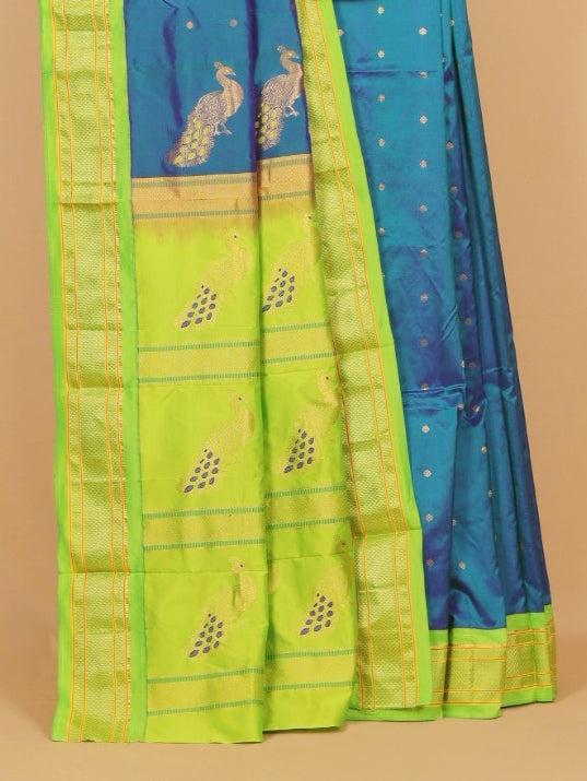 Sapphire by parrot paithani saree
