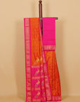 Master by rani pink paithani saree