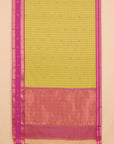 Mendi green by majenta kanchi cotton