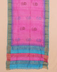 Rani by peacock temple printed silk saree