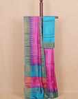 Rani by peacock temple printed silk saree