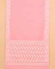 Pink dhakai cotton saree